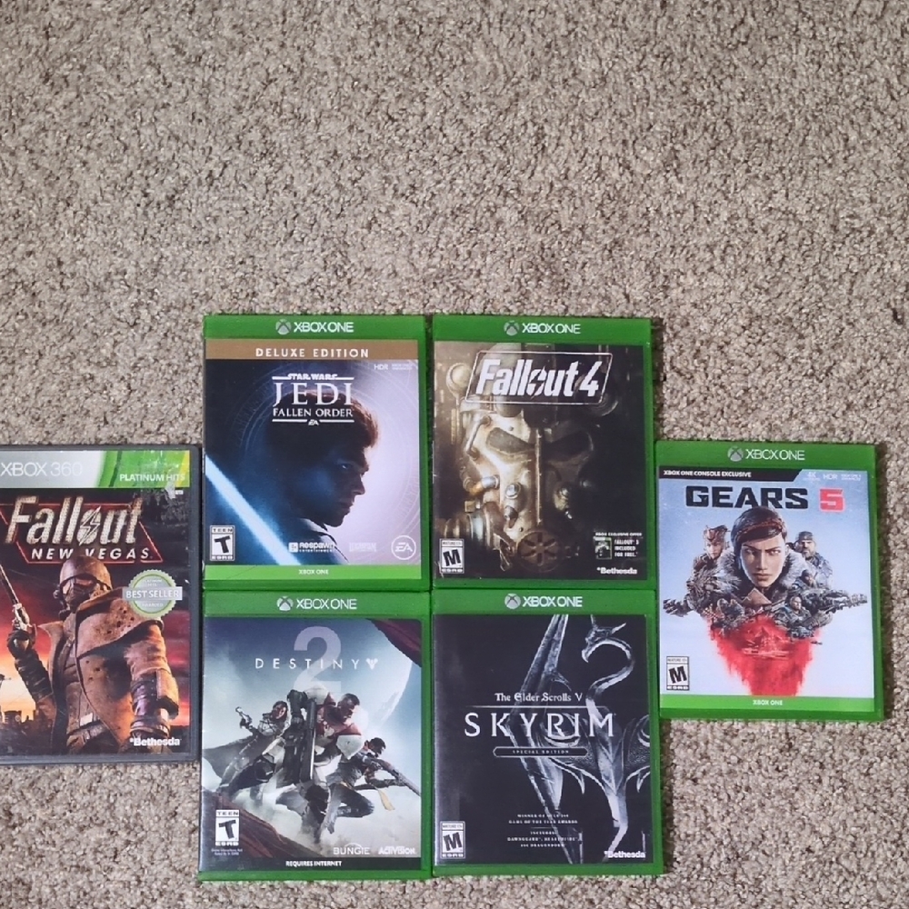 6 Games, All Xbox One/360 - Picture 1 of 7